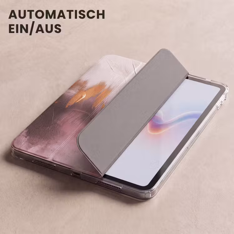 iPad-Hülle - Lila - Abstrakt - Farbe - Gold — 5