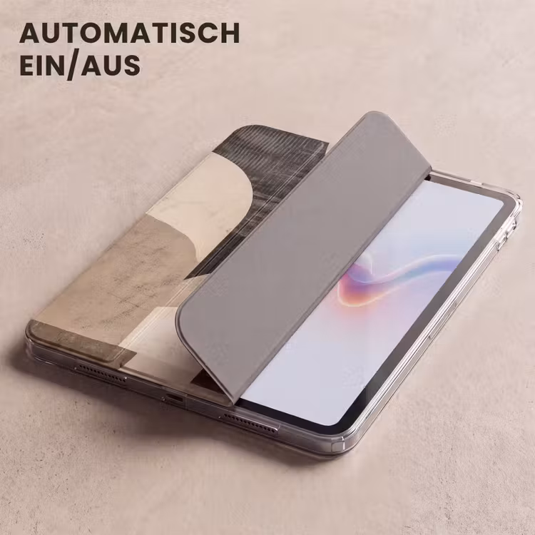 iPad-Hülle - Abstrakt - Formen - Modern - Beige — 5