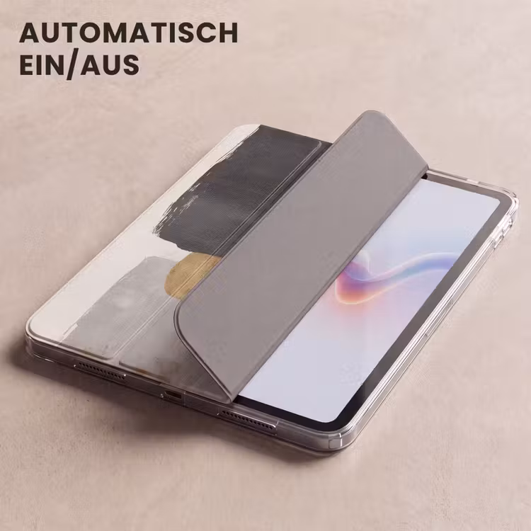 iPad-Hülle - Gold - Rechtecke - Kreise - Abstrakt — 5