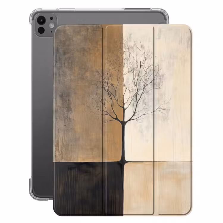 iPad-Hülle - Baum - Ebenen - Äste - Farbverlauf — 1