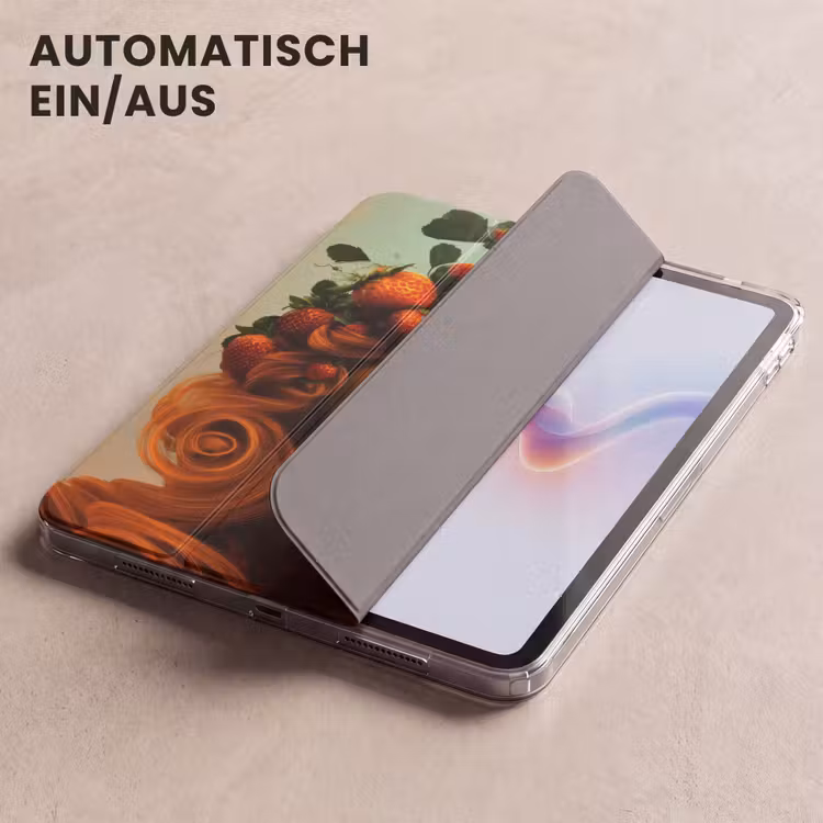 iPad-Hülle - Frau - Erdbeeren - Krone — 5