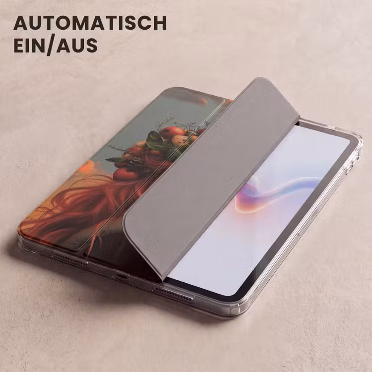 iPad-Hülle - Frau - Krone - Tomate - Bascilicum - Sonnenbrille — 5