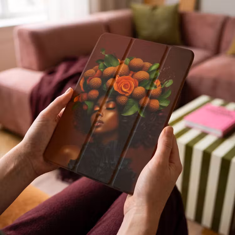 iPad-Hülle - Frau - Lychee - exotisch — 4
