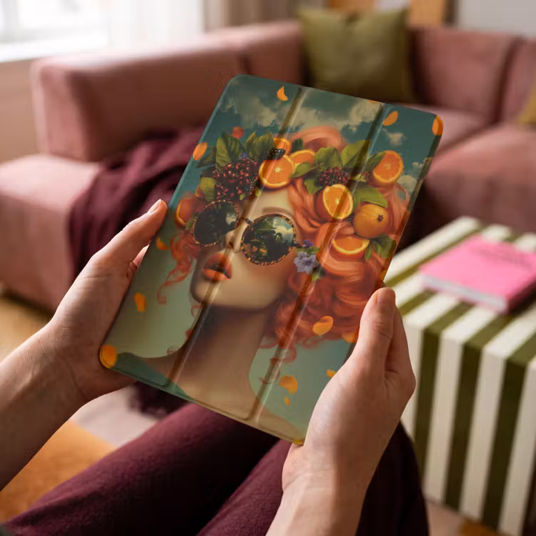 iPad-Hülle - Weiblich - Orange - Beere - Orange — 4