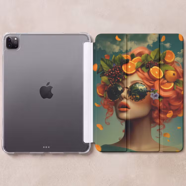 iPad-Hülle - Weiblich - Orange - Beere - Orange — 6