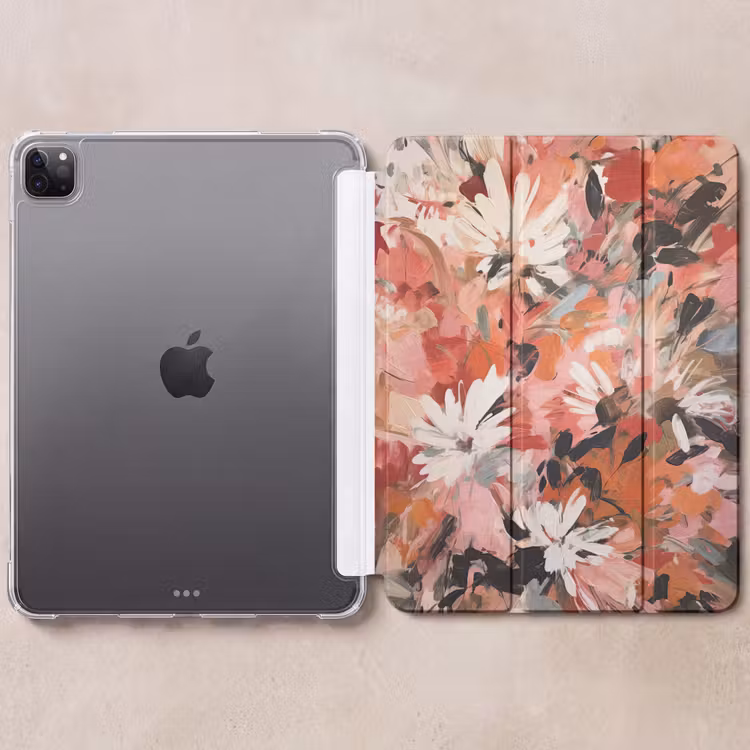 iPad-Hülle - Blumen - Kunst - Abstrakt - Malerei — 6