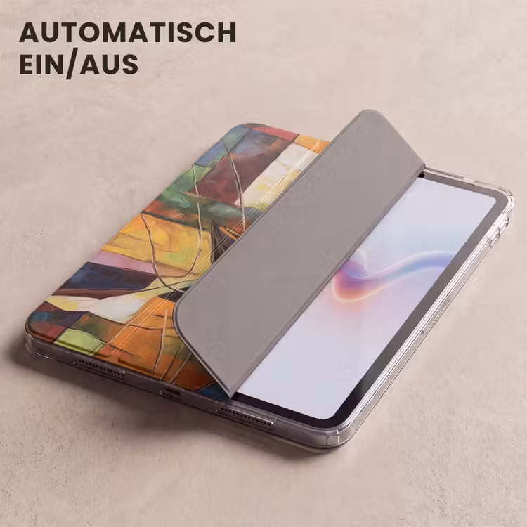 iPad-Hülle - Abstrakt - Kunst - Boot - Farben — 5