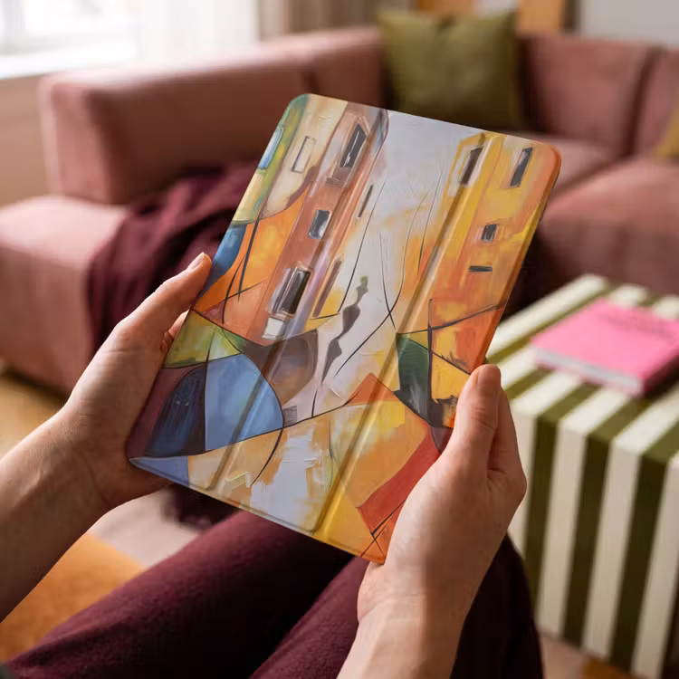 iPad-Hülle - Abstrakt - Kunst - Malerei - Farben — 4