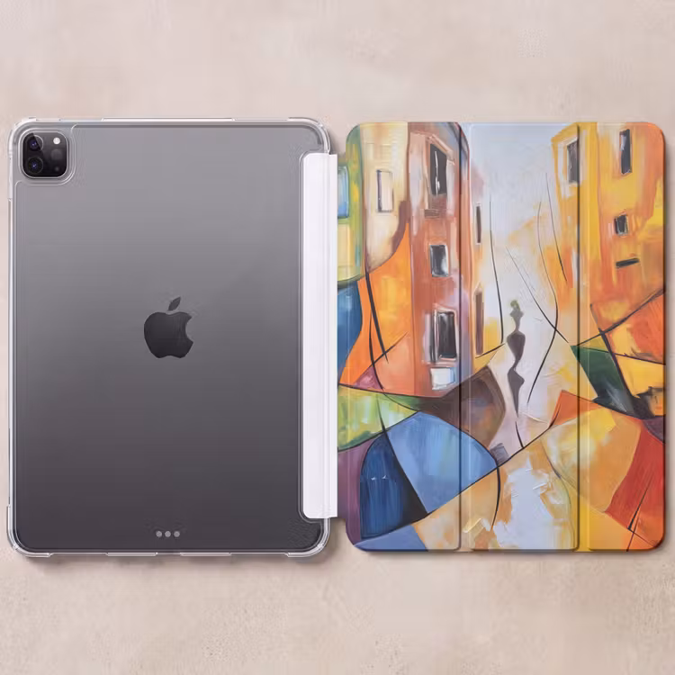 iPad-Hülle - Abstrakt - Kunst - Malerei - Farben — 6