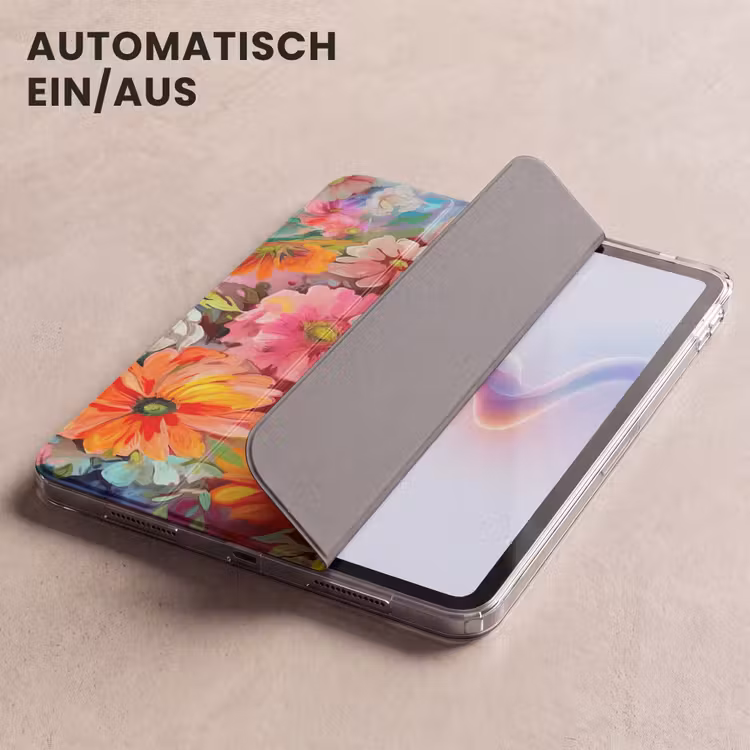 iPad-Hülle - Blumen - Kunst - Malerei - Botanisch — 5