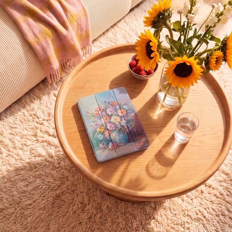 iPad-Hülle - Blumen - Kunst - Malerei - Frühling - Blumenstrauß — 2