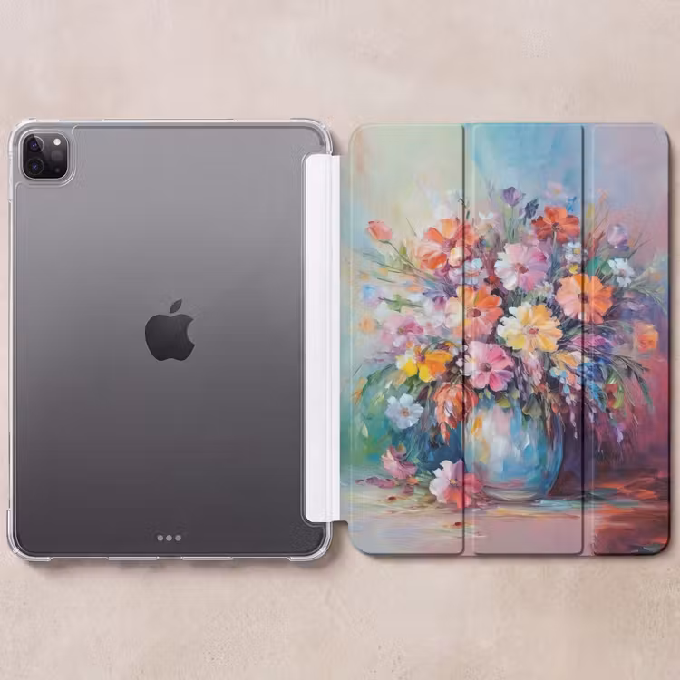 iPad-Hülle - Blumen - Kunst - Malerei - Frühling - Blumenstrauß — 6