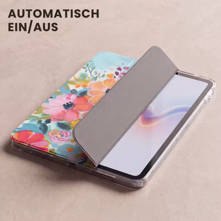 iPad-Hülle - Blumen - Malerei - Natur - Botanisch — 5