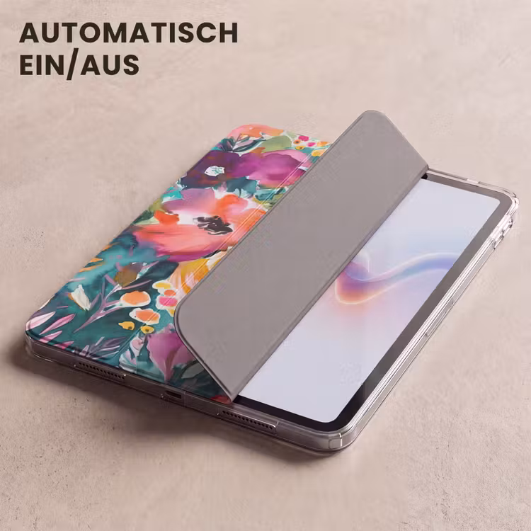 iPad-Hülle - Blumen - Ölfarbe - Kunst - Natur — 5