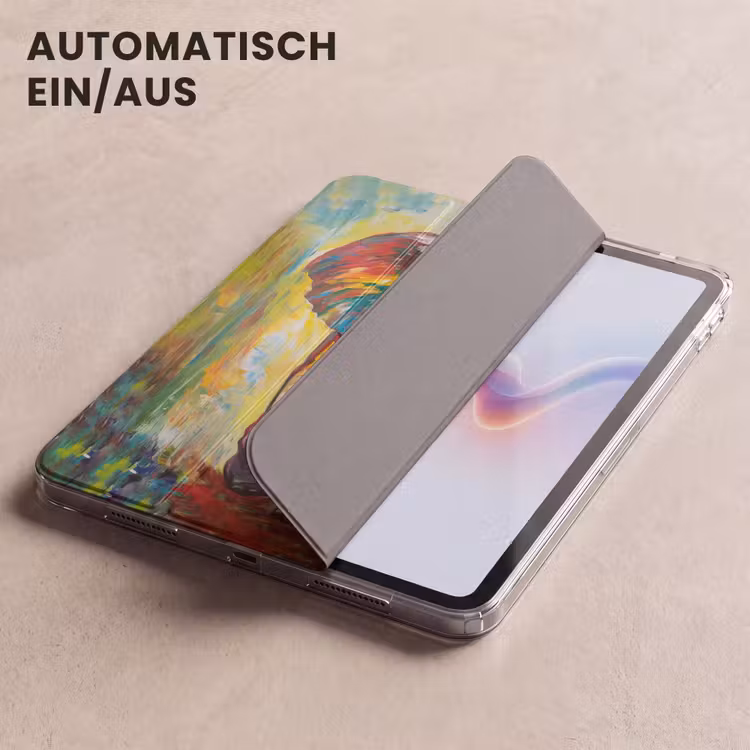 iPad-Hülle - Elefant - Kunst - Malerei - Tiere - Regenbogen — 5