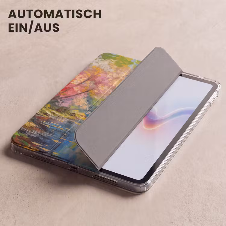 iPad-Hülle - Ölfarbe - Landschaft - Natur - Farbenfroh — 5