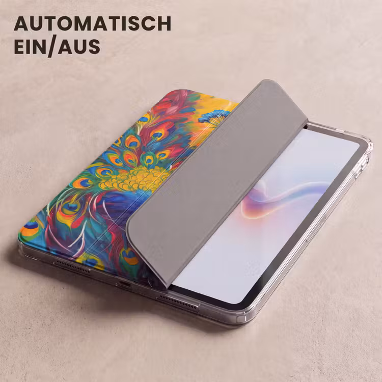 iPad-Hülle - Pfau - Kunst - Malerei - Pfauenfedern — 5