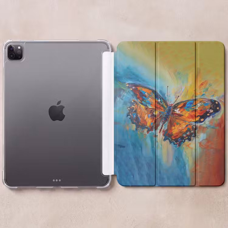 iPad-Hülle - Schmetterling - Farben - Kunst - Malerei — 6