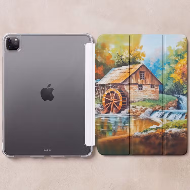 iPad-Hülle - Landschaft - Malerei - Zuhause - Kunst - Herbst — 6