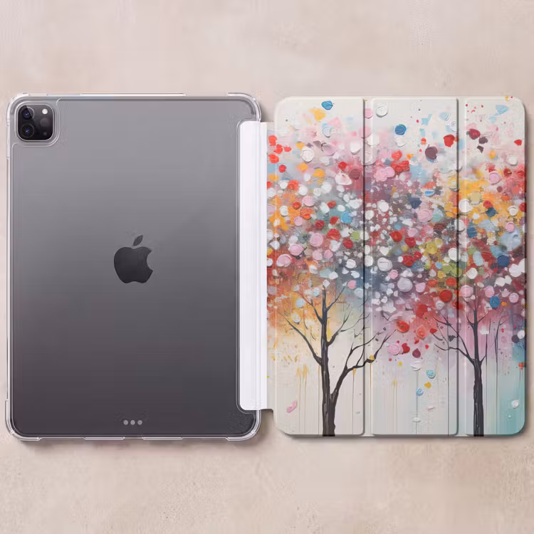 iPad-Hülle - Kunst - Bäume - Natur - Acryl — 6