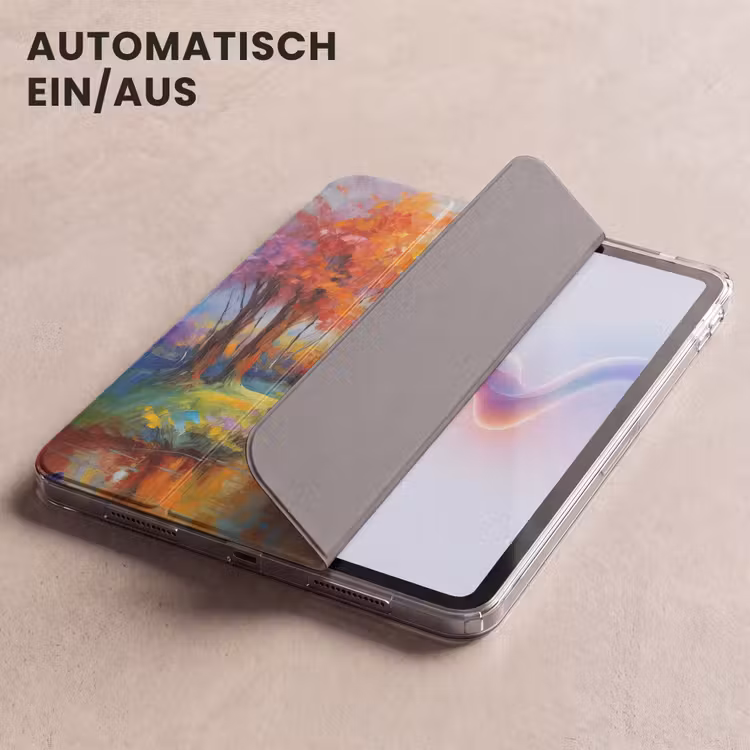 iPad-Hülle - Landschaft - Farbenfroh - Ölgemälde - Kunst — 5