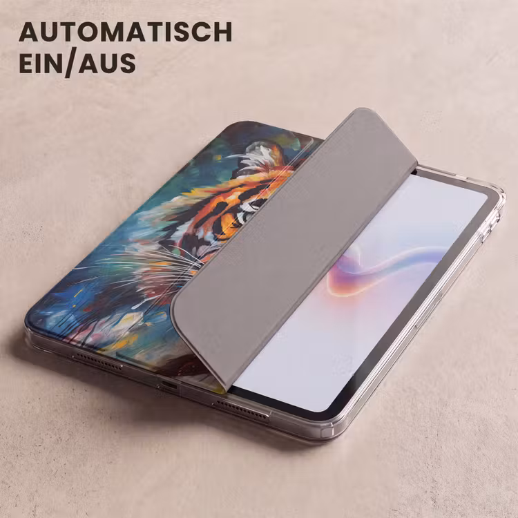 iPad-Hülle - Tiger - Tiere - Ölgemälde - Kunst — 5
