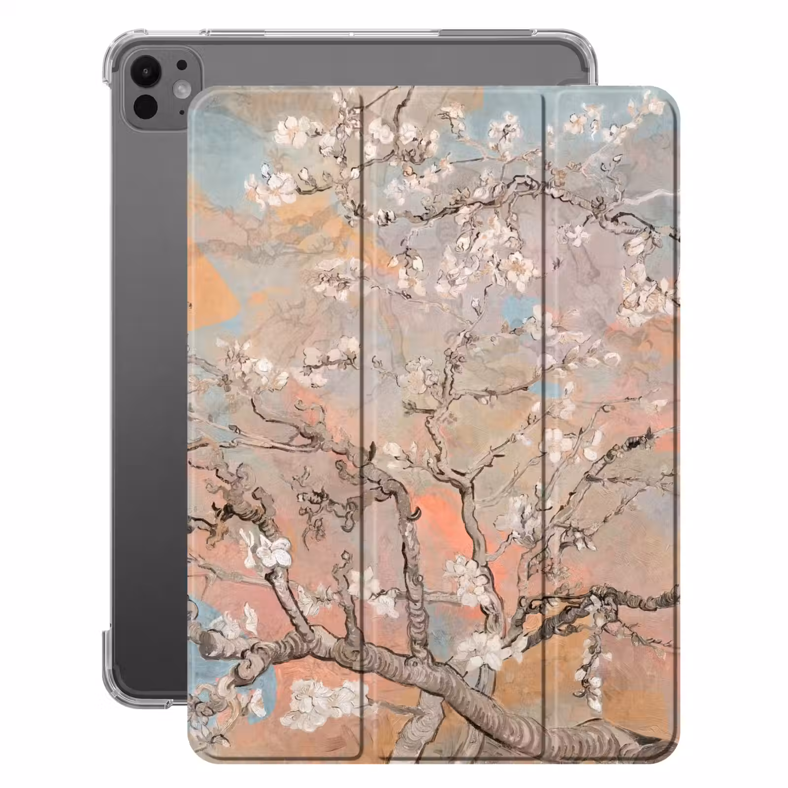 iPad-Hülle - Mandelblüte - Kunst - Van Gogh - Pastell — 1