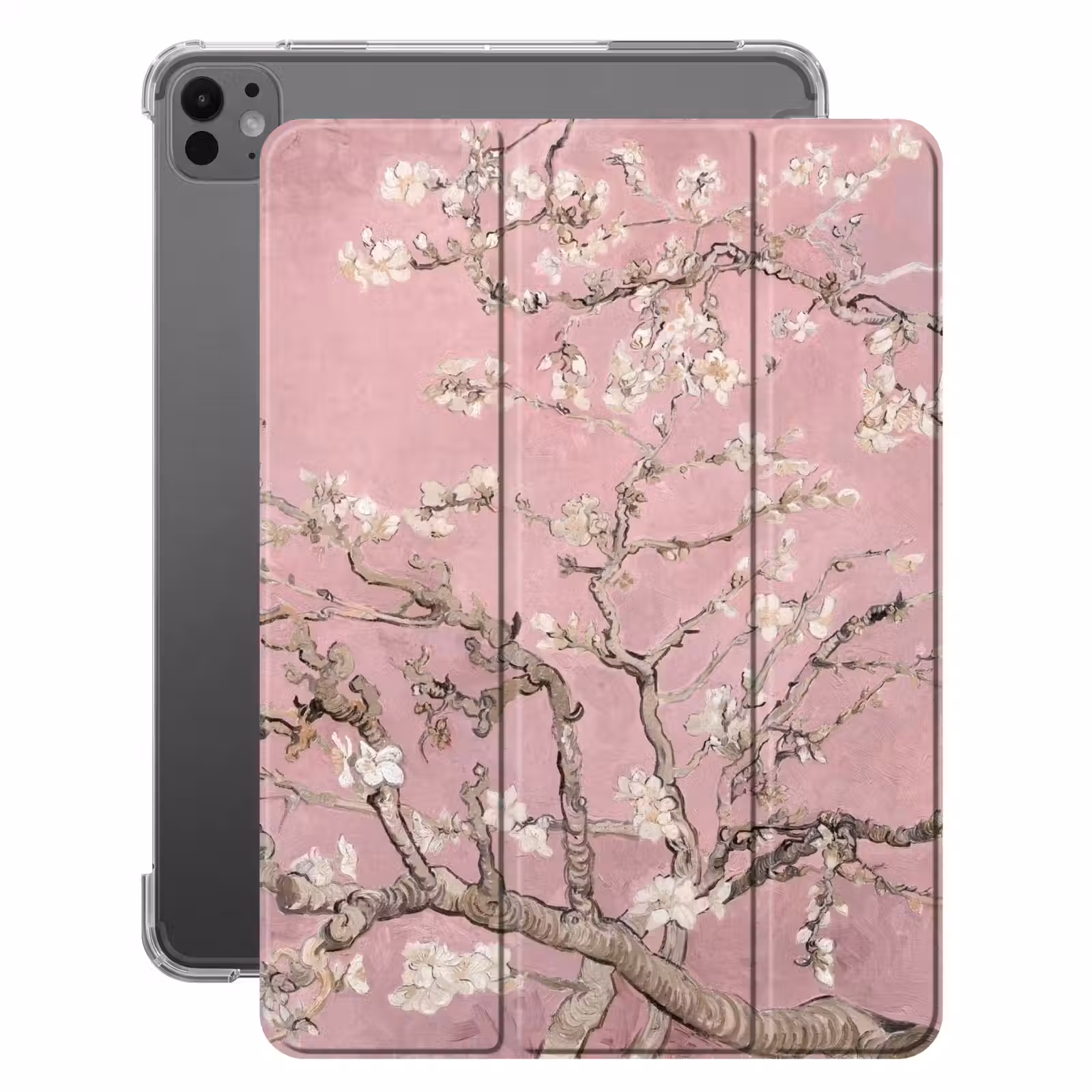 iPad-Hülle - Mandelblüte - Kunst - Van Gogh - Rosa — 1