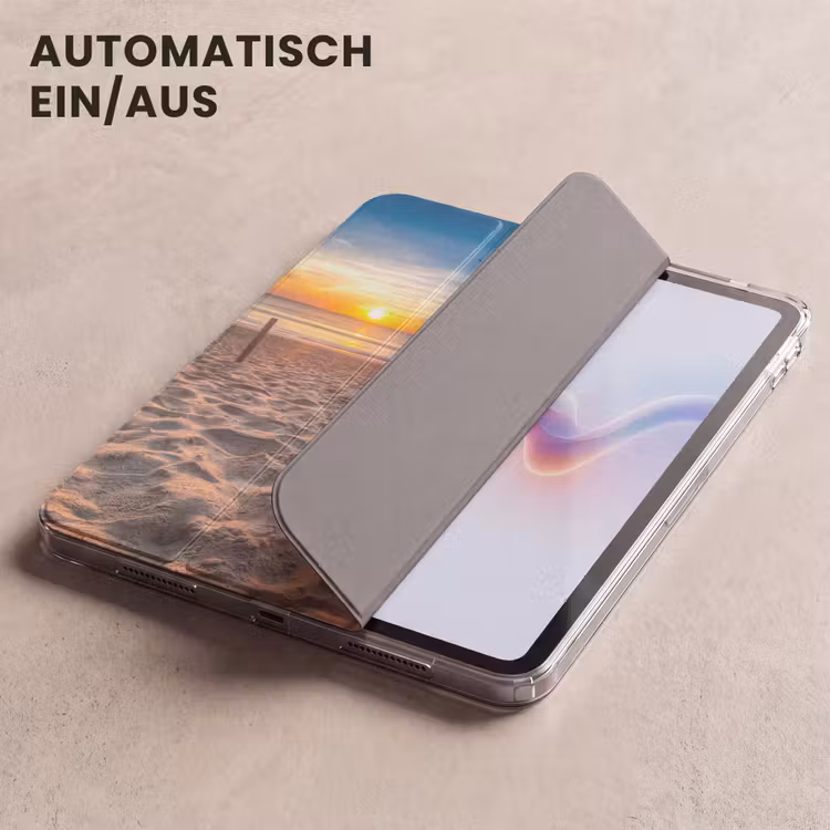 iPad-Hülle - Duinen - Zonsondergang - Strand - Zee - Horizon — 5