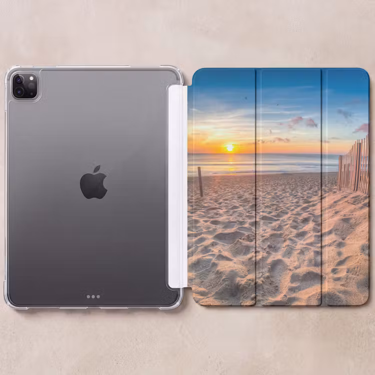 iPad-Hülle - Duinen - Zonsondergang - Strand - Zee - Horizon — 6