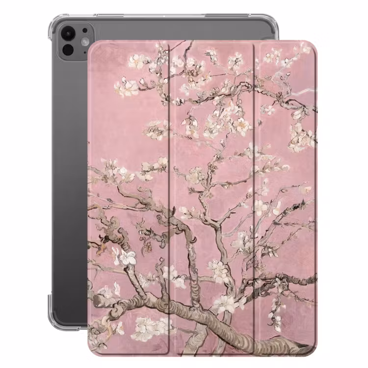 iPad-Hülle - Mandelblüte - Kunst - Van Gogh - Rosa — 1
