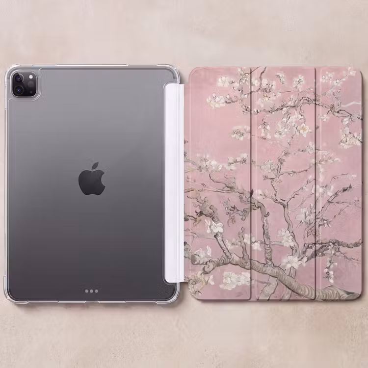iPad-Hülle - Mandelblüte - Kunst - Van Gogh - Rosa — 6