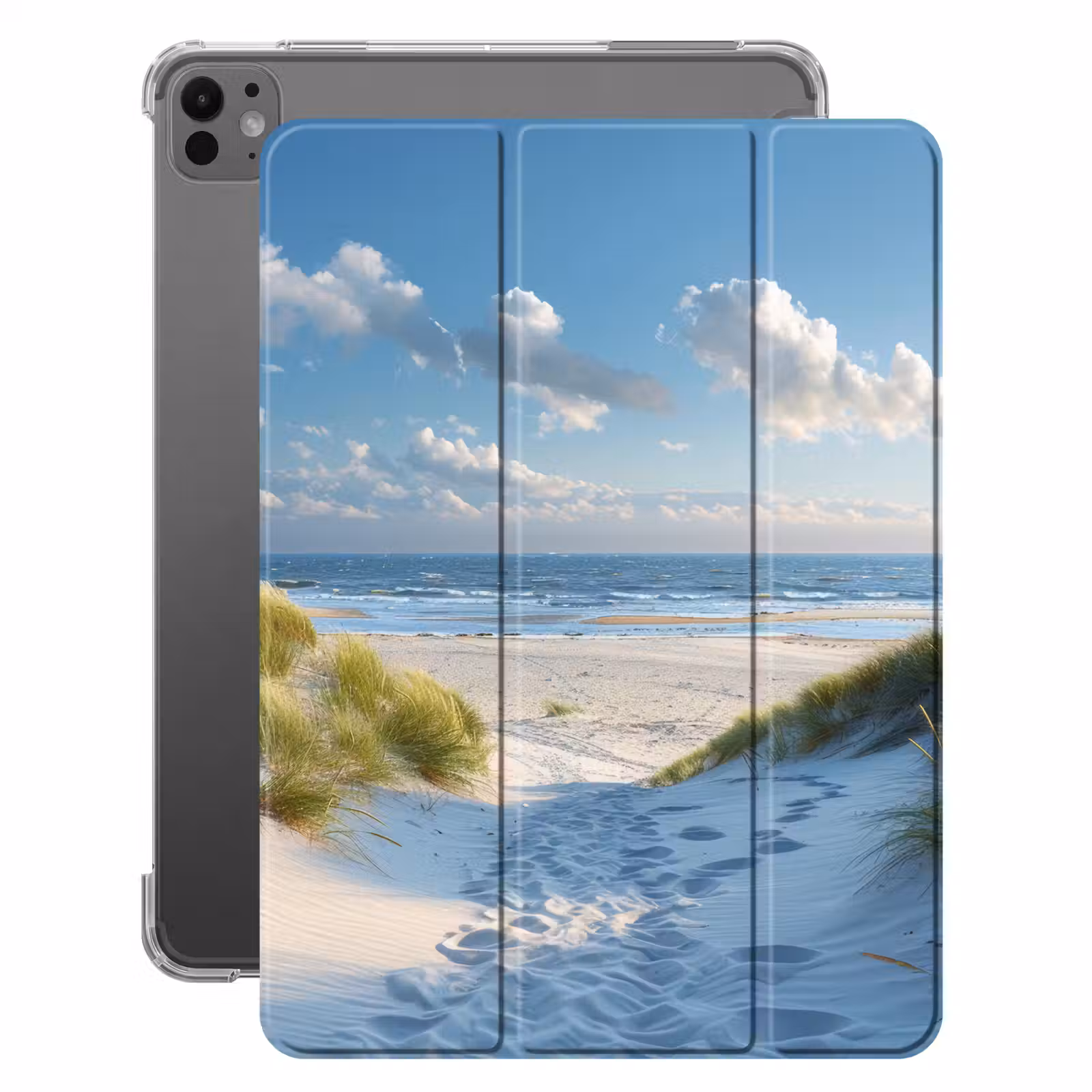iPad-Hülle - Dünen - Sommer - Sonne - Landschaft - Meer — 1