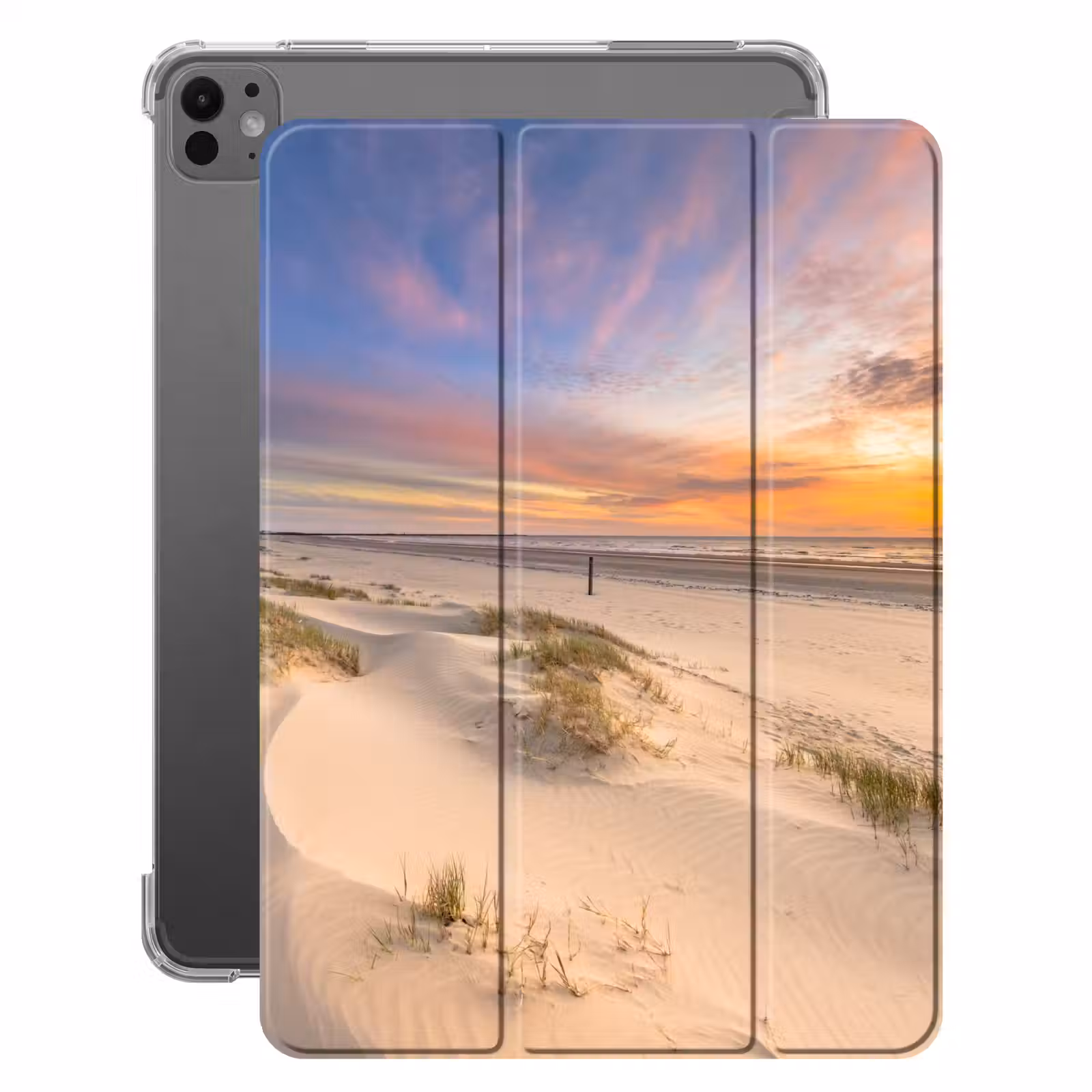 iPad-Hülle - Dünen - Strand - Sonnenuntergang - Natur - Sommer — 1