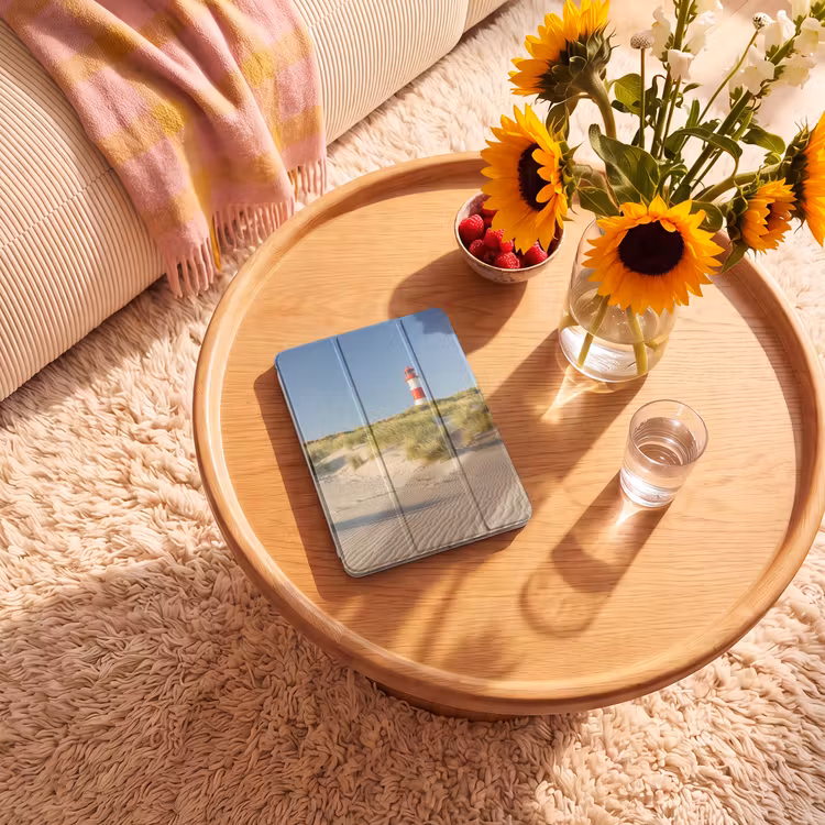 iPad-Hülle - Leuchtturm - Strand - Landschaft - Dünen — 2