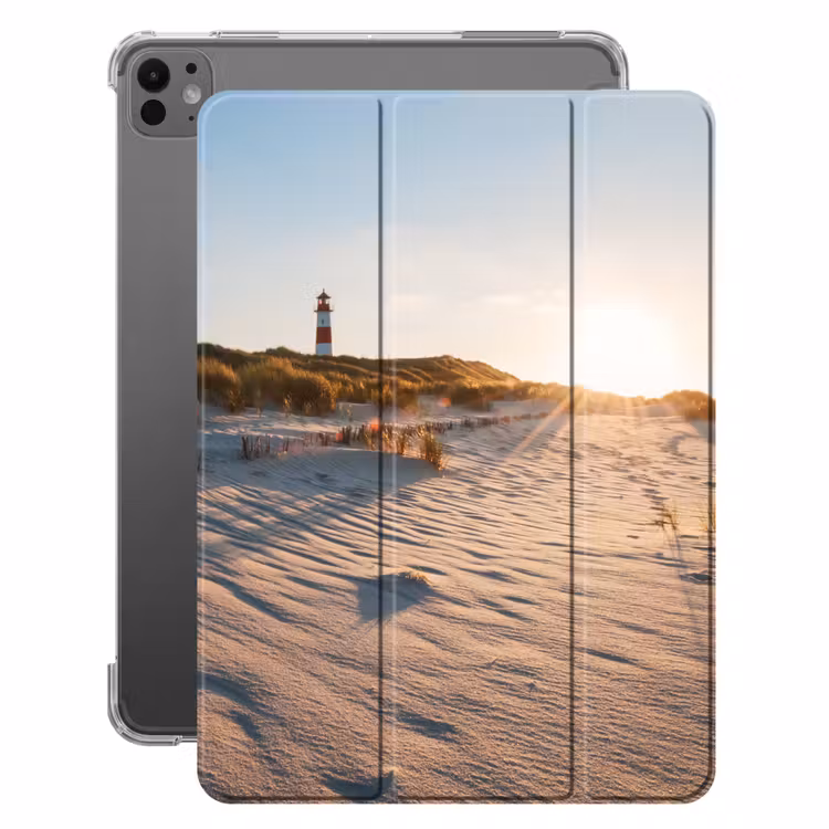 iPad-Hülle - Sonne - Dünen - Strand - Leuchtturm — 1