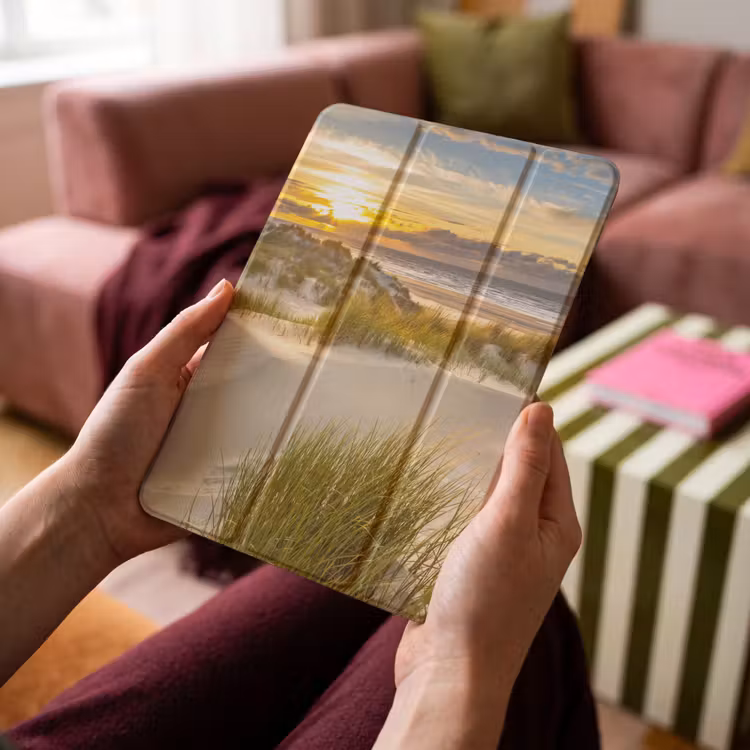 iPad-Hülle - Sonnenuntergang - Dünen - Strand - Landschaft — 4
