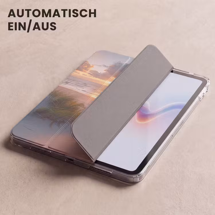 iPad-Hülle - Sonnenuntergang - Meer - Strand - Dünen - Natur — 5