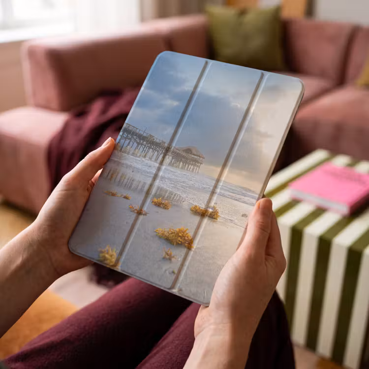 iPad-Hülle - Strand - Pier - Zeewier - Zee - Zomer — 4