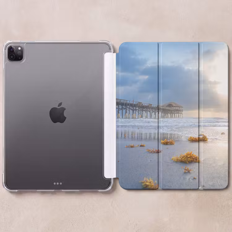 iPad-Hülle - Strand - Pier - Zeewier - Zee - Zomer — 6