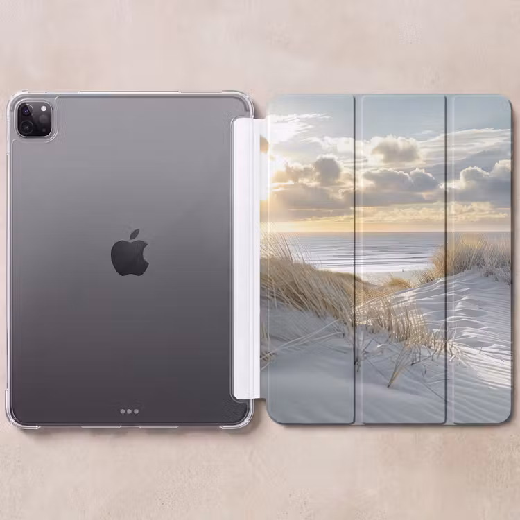 iPad-Hülle - Zonsondergang - Duinen - Planten - Natuur - Strand — 6
