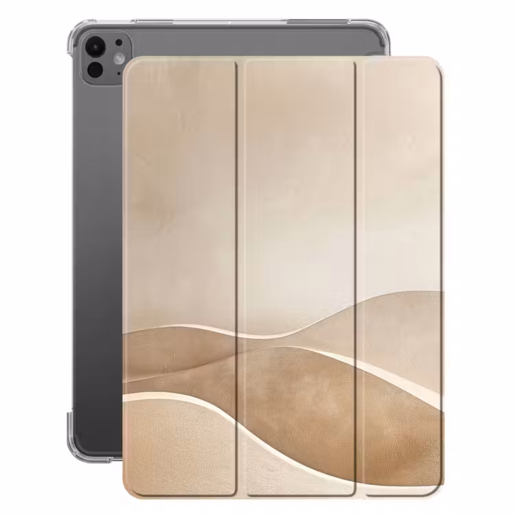 iPad-Hülle - Beige - Natur - Abstrakt - Modern — 1