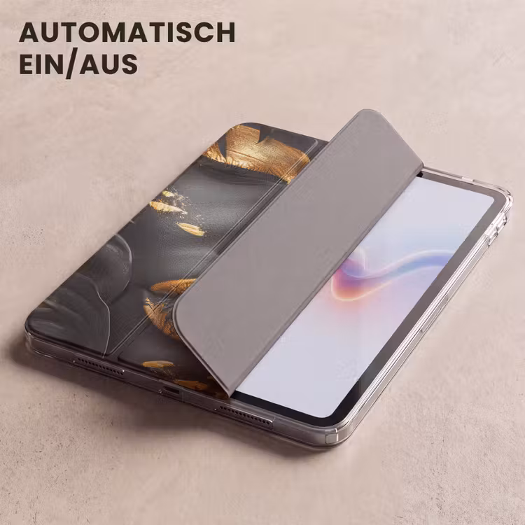iPad-Hülle - Frau - Gold - Natur - Porträt - Modern — 5