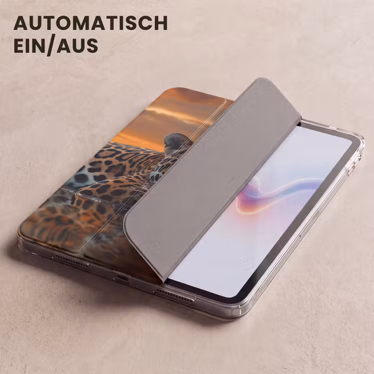 iPad-Hülle - Natur - Leopard - Tier - Sonnenuntergang - Modern — 5