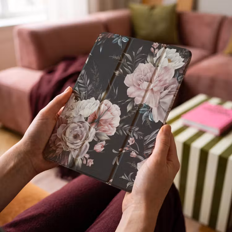 iPad-Hülle - Vintage - Rosen - Romantisch - Blumen — 4