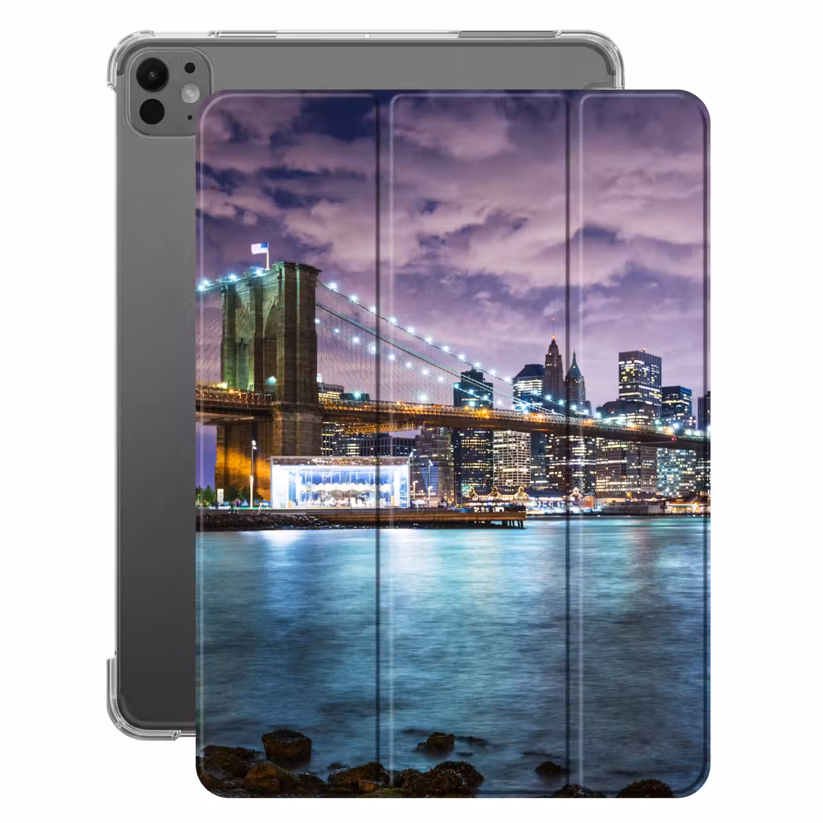 iPad-Hülle - New York - Skyline - Stadt - Farben — 1