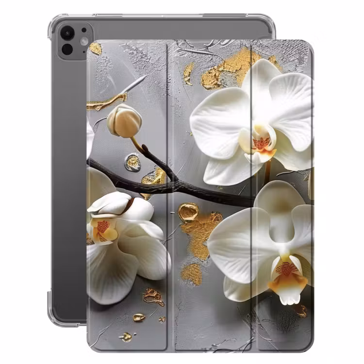 iPad-Hülle - Blumen - Orchidee - Abstrakt - Modern — 1