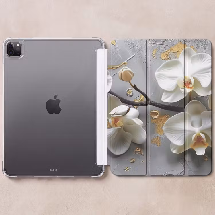 iPad-Hülle - Blumen - Orchidee - Abstrakt - Modern — 6