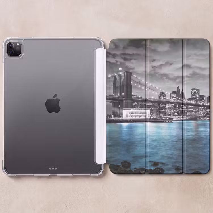 iPad-Hülle - New York - Skyline - Stadt - Blau — 6
