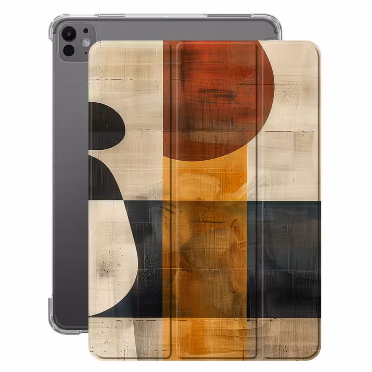 iPad-Hülle - Abstrakt - Kunst - Formen - Modern — 1